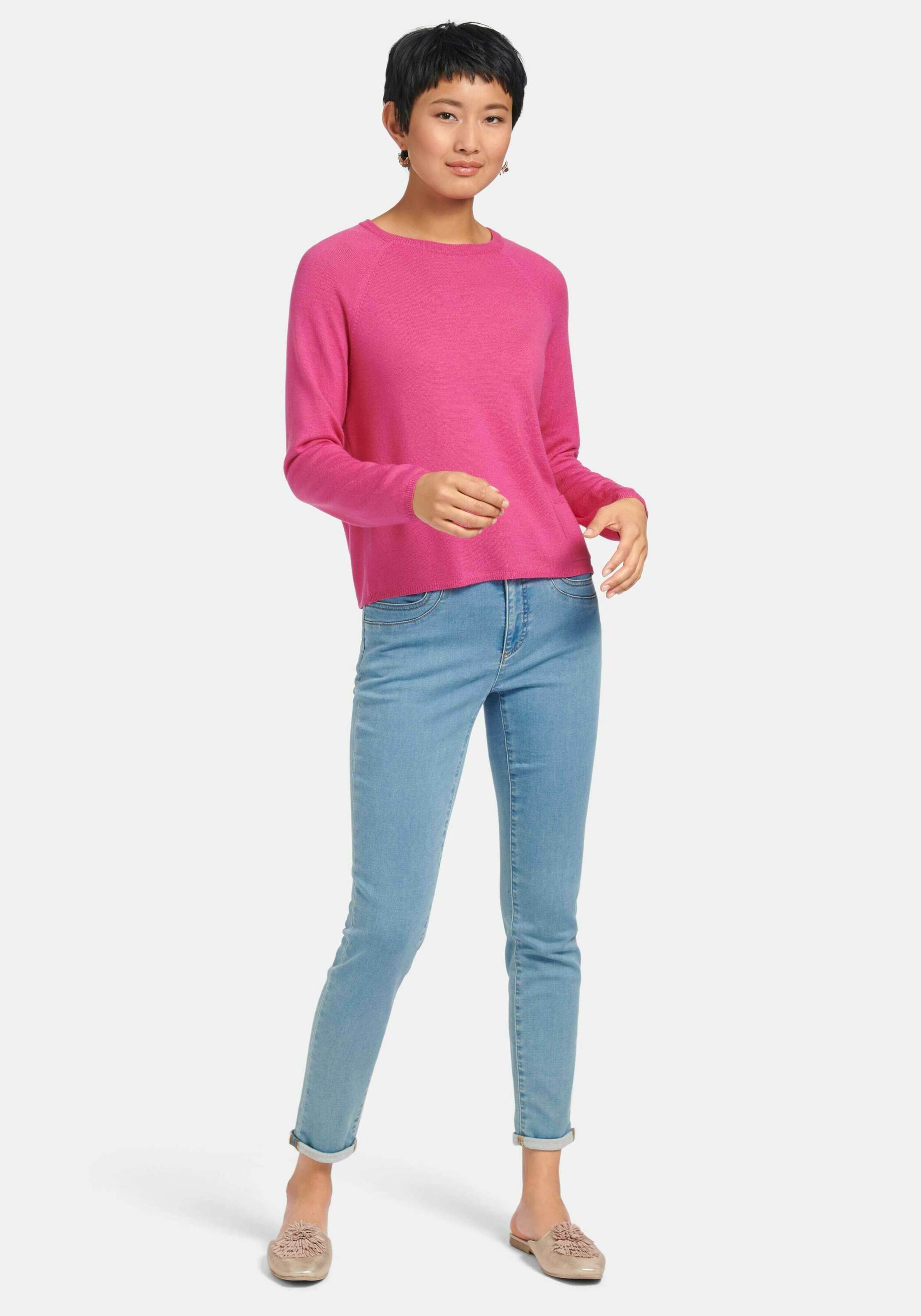 Frauen Pullover & Strick Peter Hahn Pullover in Pink - XJ83973 Frauen Pullover & Strick Peter Hahn Pullover in Pink - XJ83973