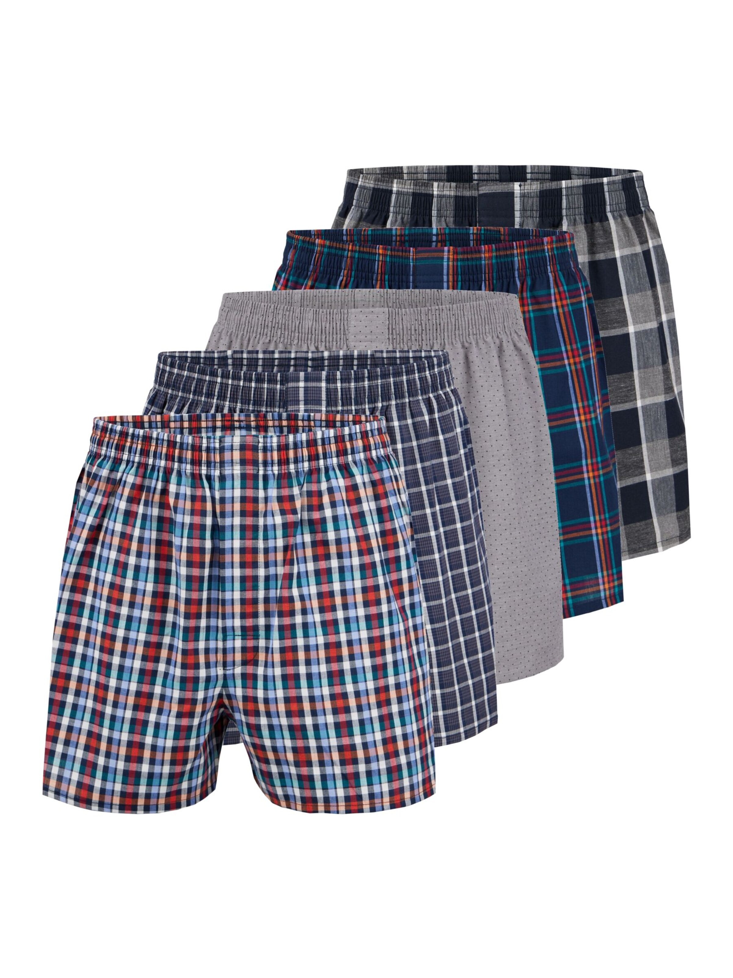 City Life Boxershorts 'desortiert'‌‌‌‌‌ in Mischfarben