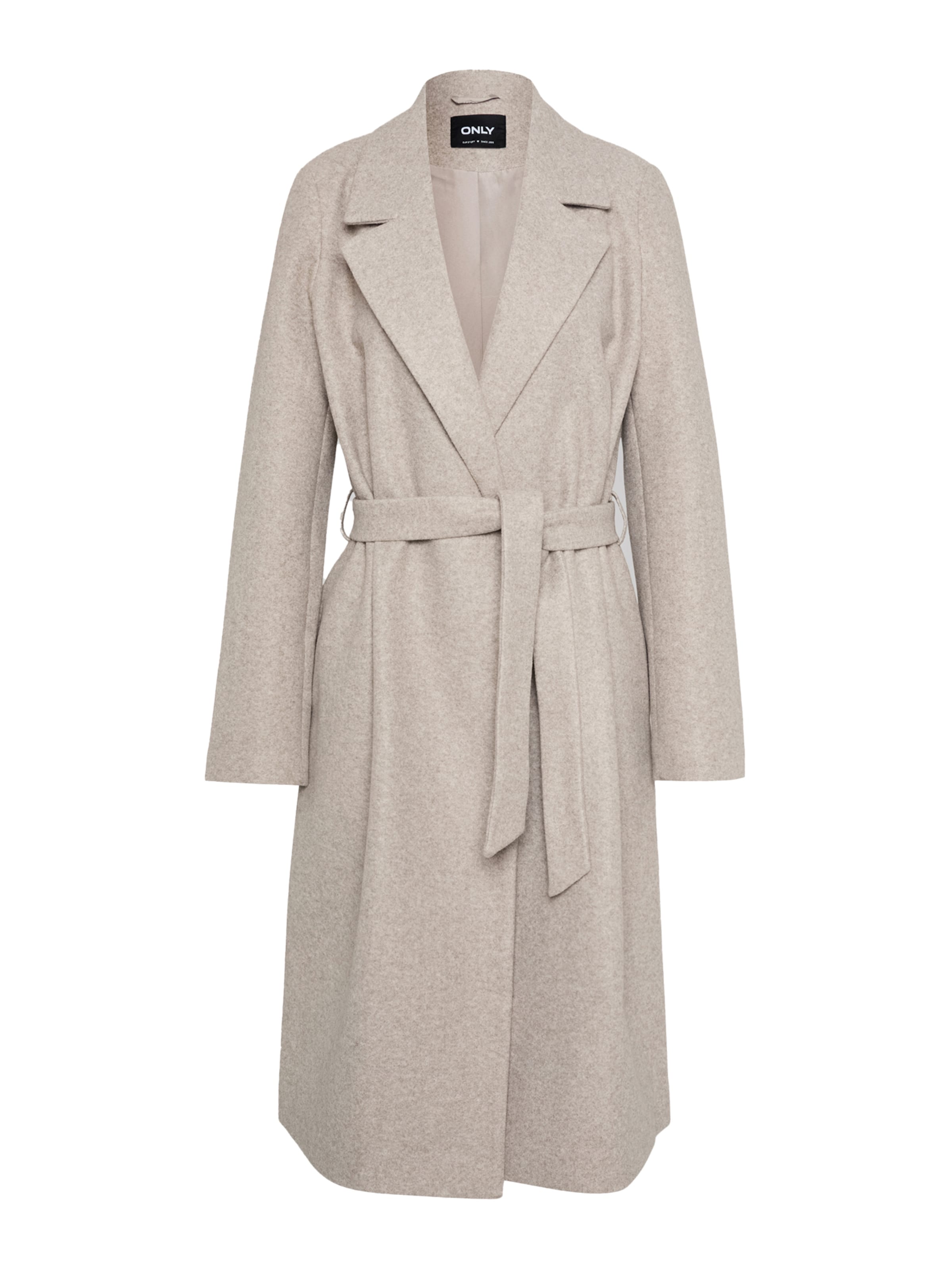 Only Tall Between-Seasons Coat 'ONLALVILDA' in Grey: front