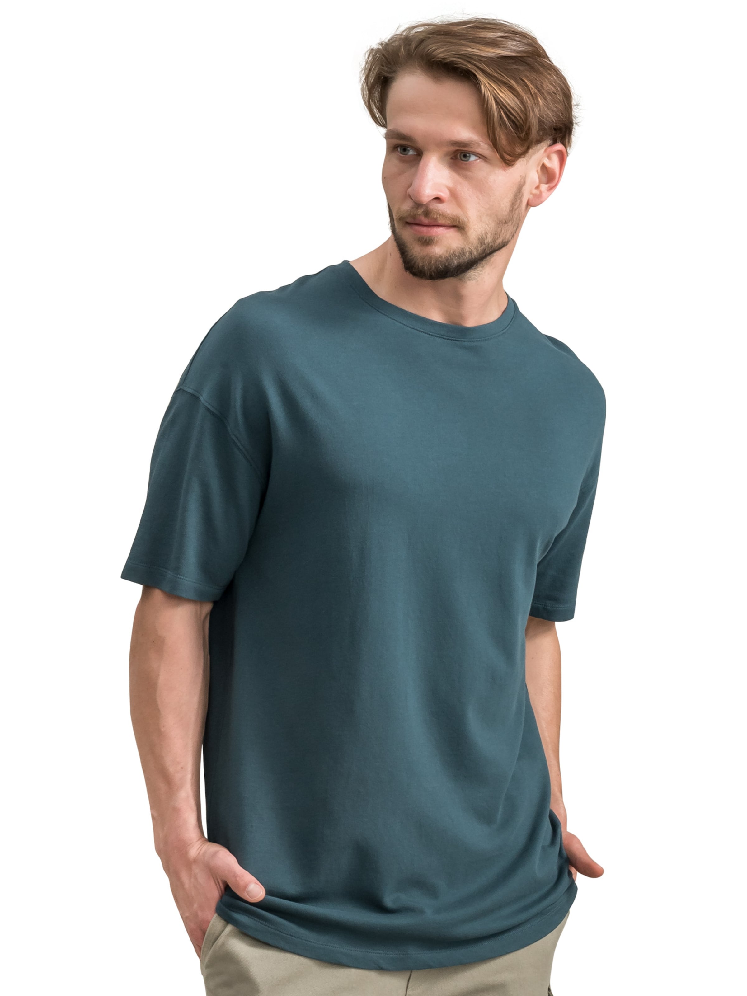 Kaft T-Shirt 'Raven' in Blau: Vorderseite