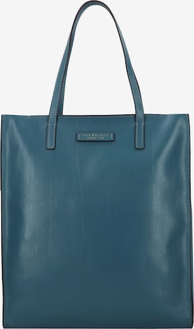 The Bridge Shoulder Bag in Blue: front