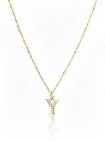 Hey Happiness - Cadena 'Letter Y' en oro