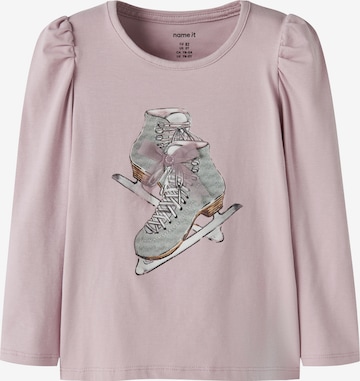 NAME IT - Camiseta 'NMFSKATY' en lila: frente