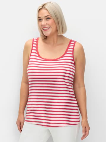 SHEEGO - Top en rosa: frente