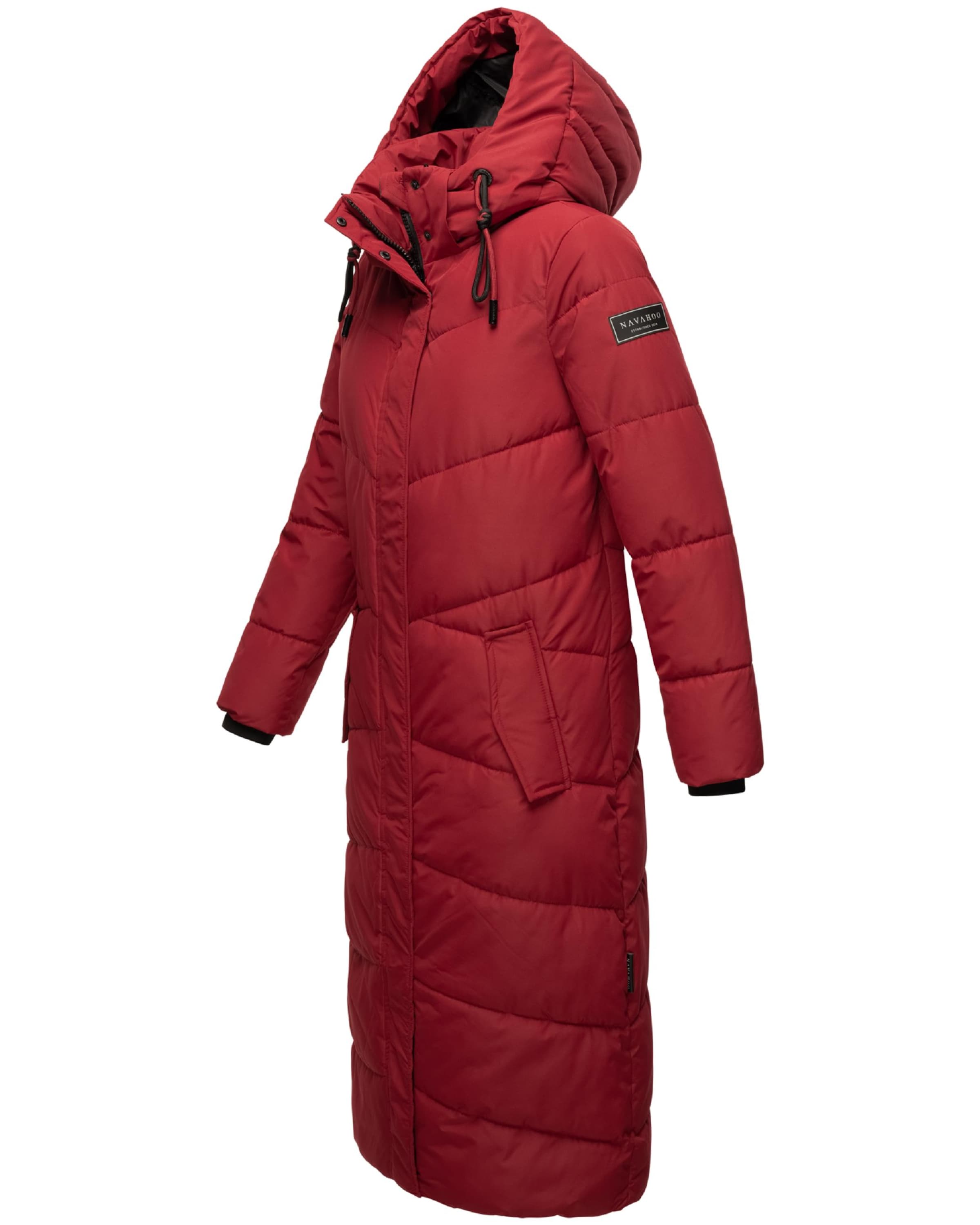 NAVAHOO Зимно палто 'Hingucker XIV' в червено