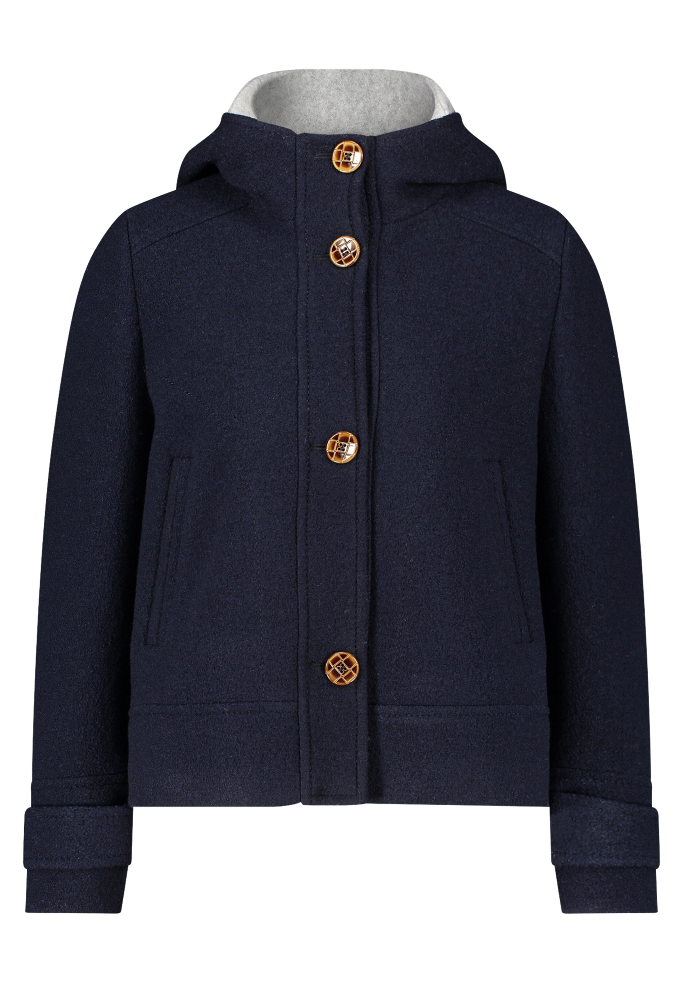 GIL BRET Φθινοπωρινό και ανοιξιάτικο μπουφάν σε μπλε: μπροστά