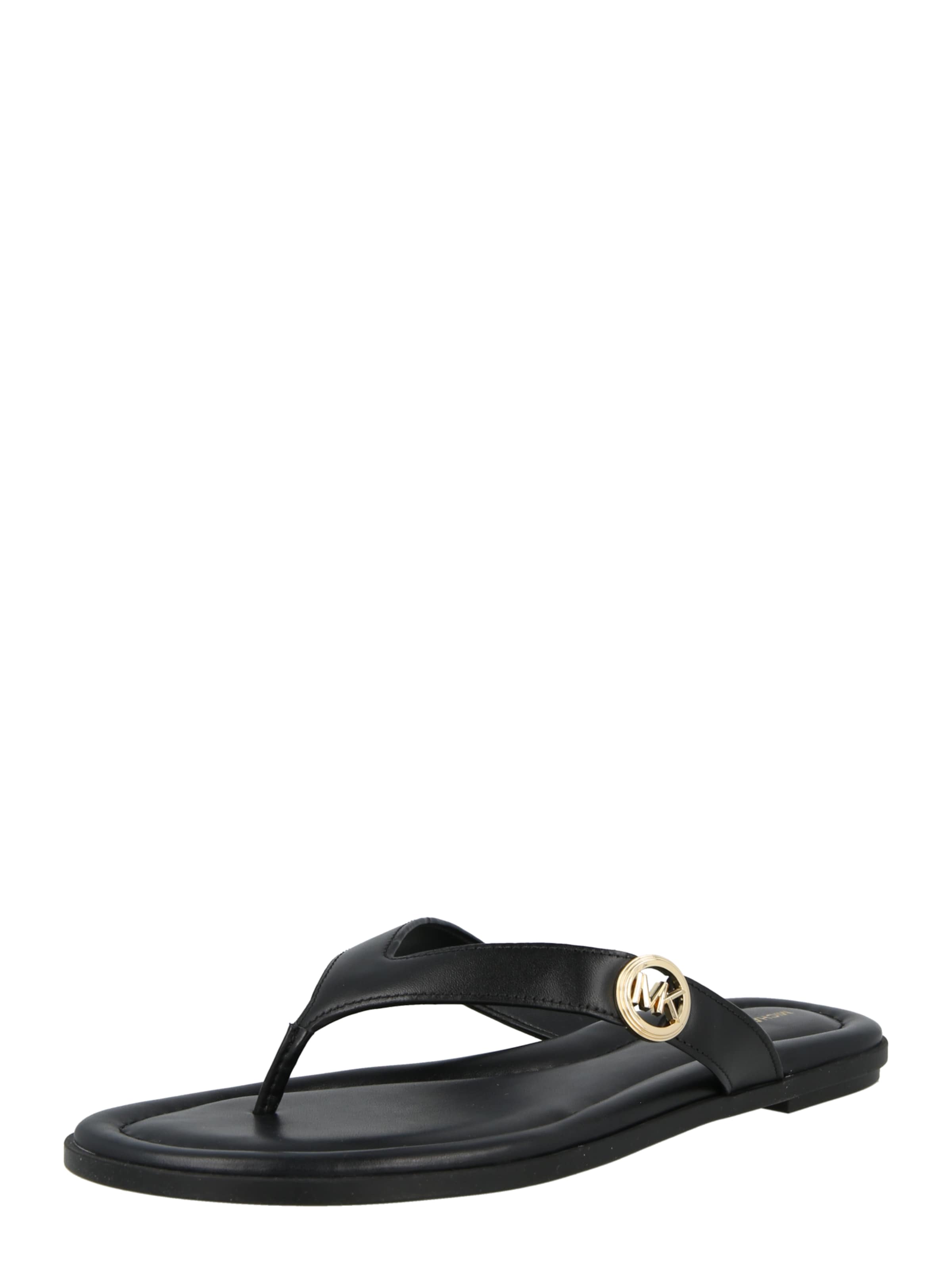 MICHAEL Michael Kors Tådelare 'ERIN' i svart: framsida