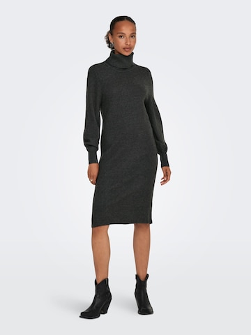 ONLY Knitted dress 'SASHA' in Grey