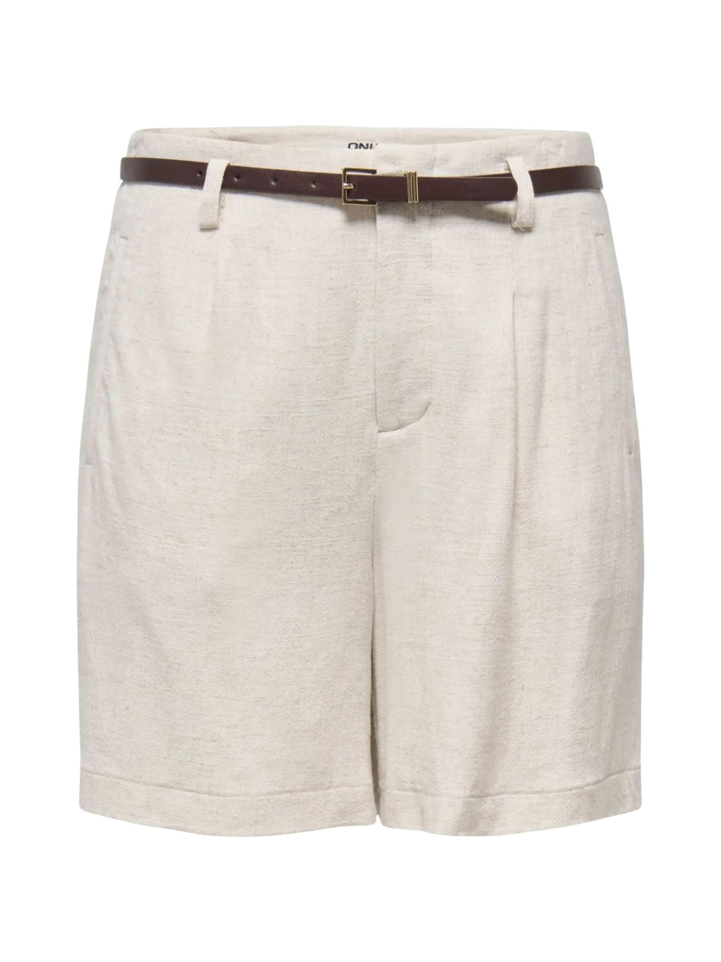 ONLY Regular Pants 'SIESTA' in Beige: front