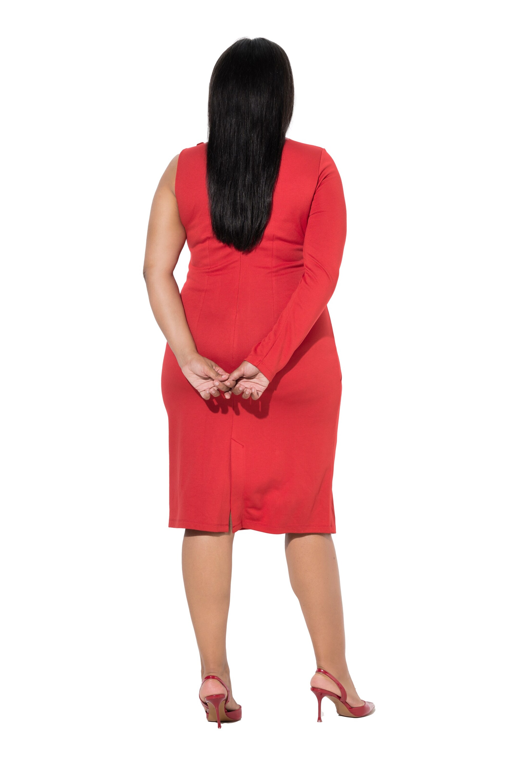 Robe Ulla Popken en rouge