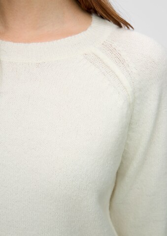 Pull-over QS en beige