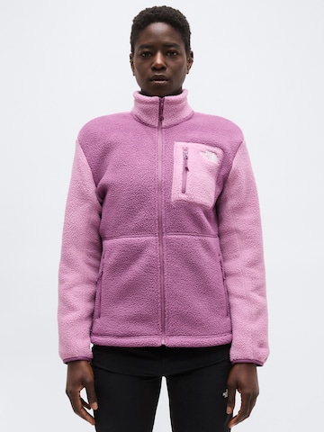 Jachetă  fleece funcțională 'YUMIORI' de la THE NORTH FACE pe mov: față