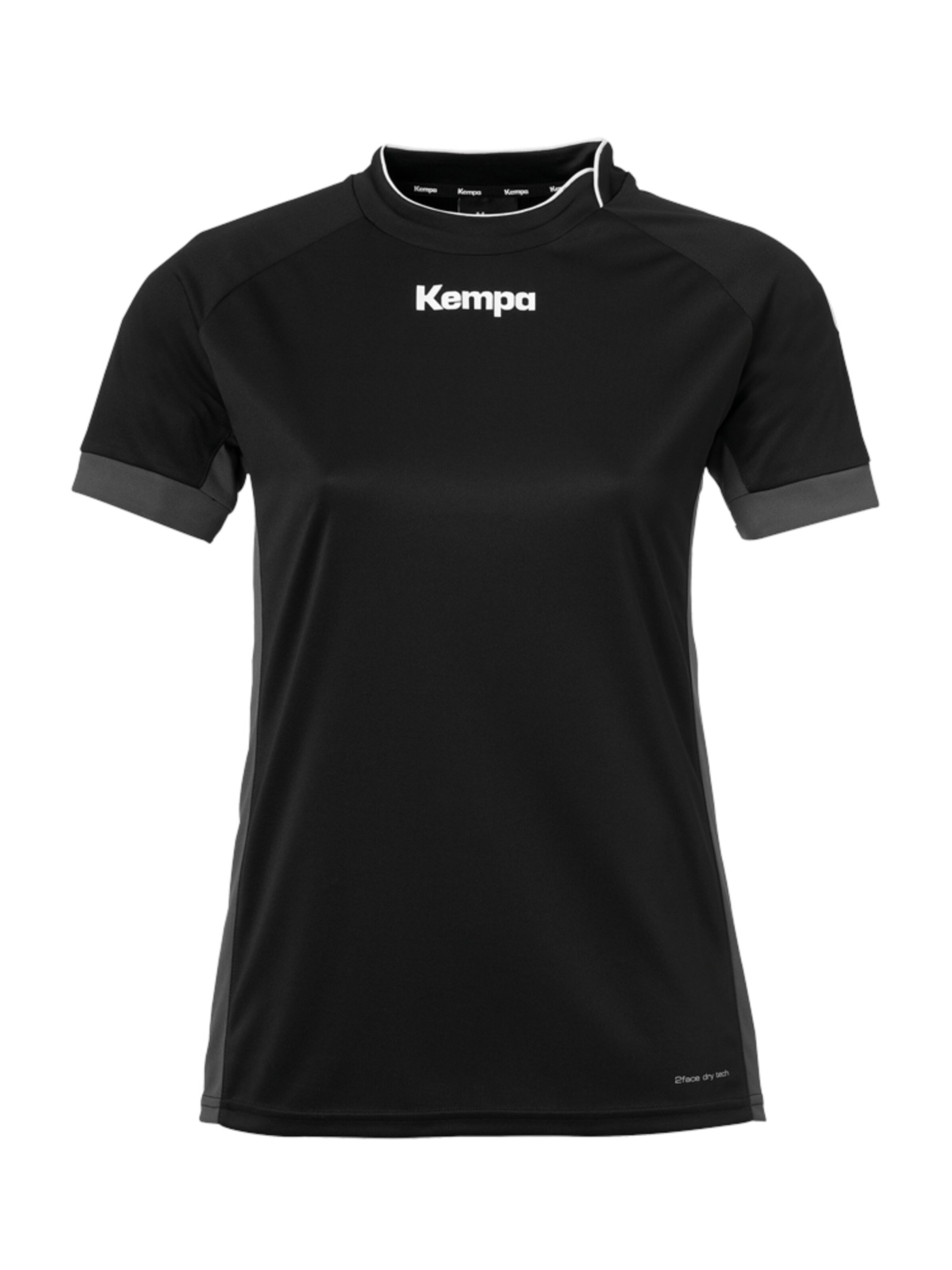 KEMPA Funktionsshirt in Schwarz: Vorderseite