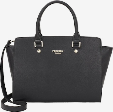 Princely London - Bolso de mano 'Katy' en negro: frente