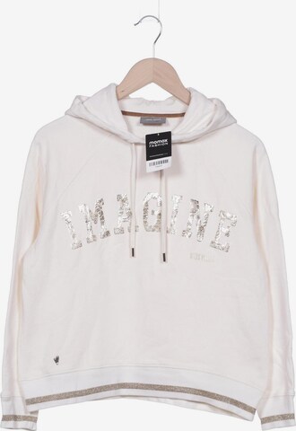 MOS MOSH Sweatshirt & Zip-Up Hoodie in S in White: front