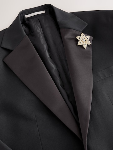 Fit confort Veste de costume Next en noir