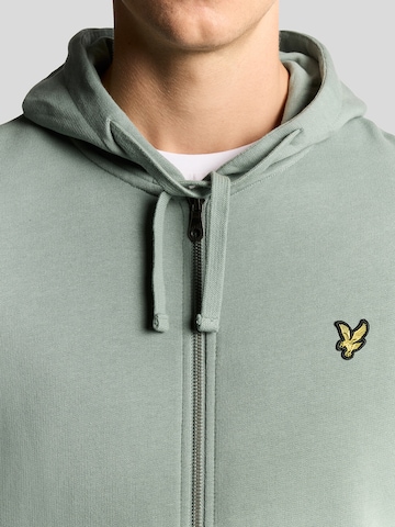 Lyle & Scott Sweatvest in Groen