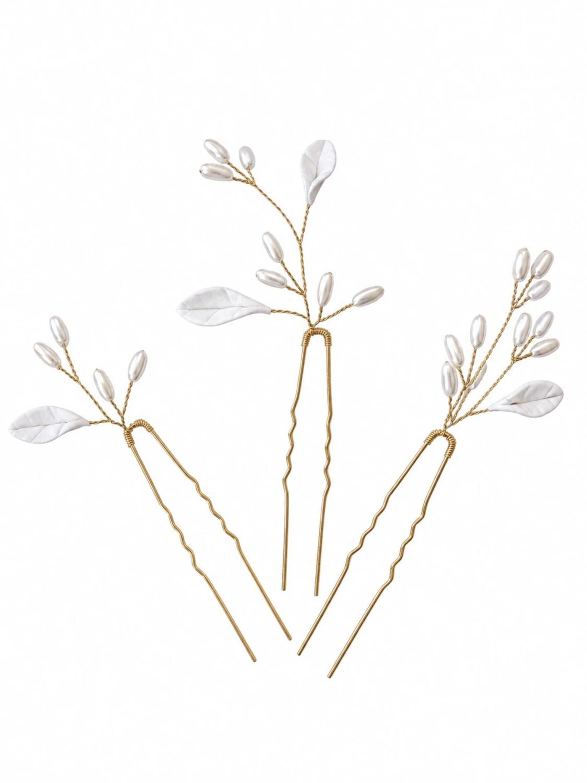 Sally Jane Bridal Ornement pour cheveux en One Size en or, Vue avec produit