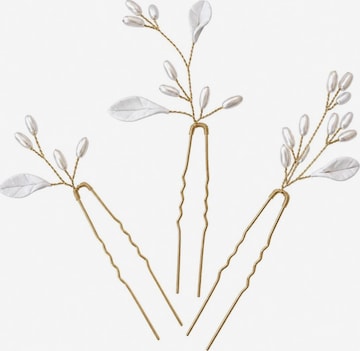 Ornement pour cheveux 'Luna Hairpins' Sally Jane Bridal en or : devant