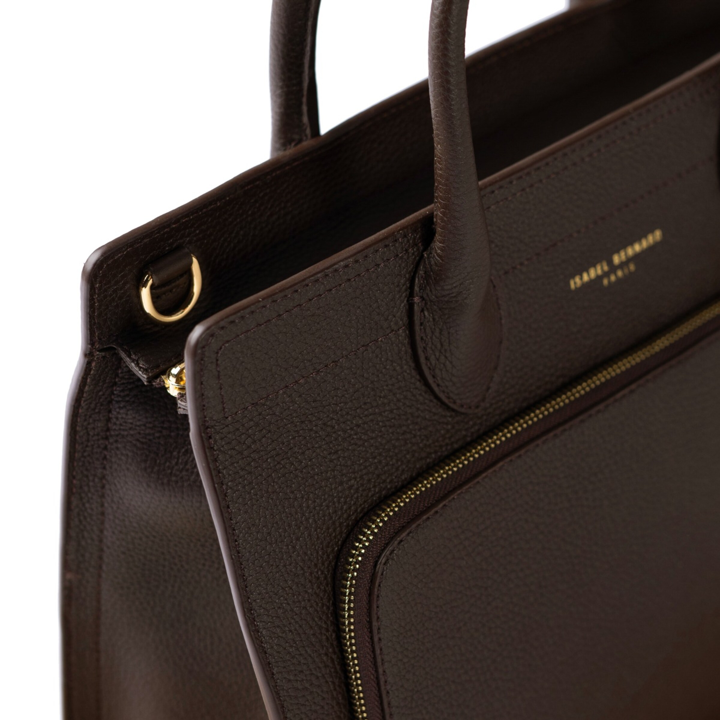 Isabel Bernard Handtas in Bruin