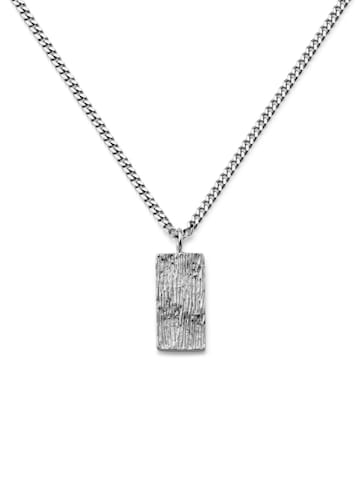 Seizmont Necklace 'Rustic' in Silver: front