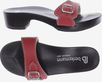 BERKEMANN Sandals & High-Heeled Sandals in 37 in Red: front