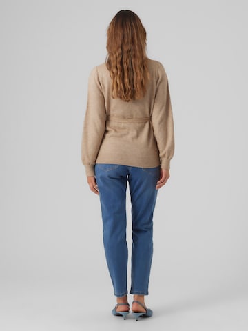 Pull-over 'New Anne' MAMALICIOUS en beige