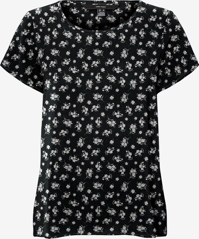 VERO MODA Bluza 'Saga' | pastelno zelena / črna / bela barva, Prikaz izdelka