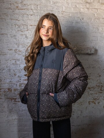 Looxs Revolution Winterjas in Bruin