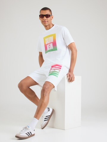 Calvin Klein Jeans Szabványos Póló 'PRIDE26' - fehér