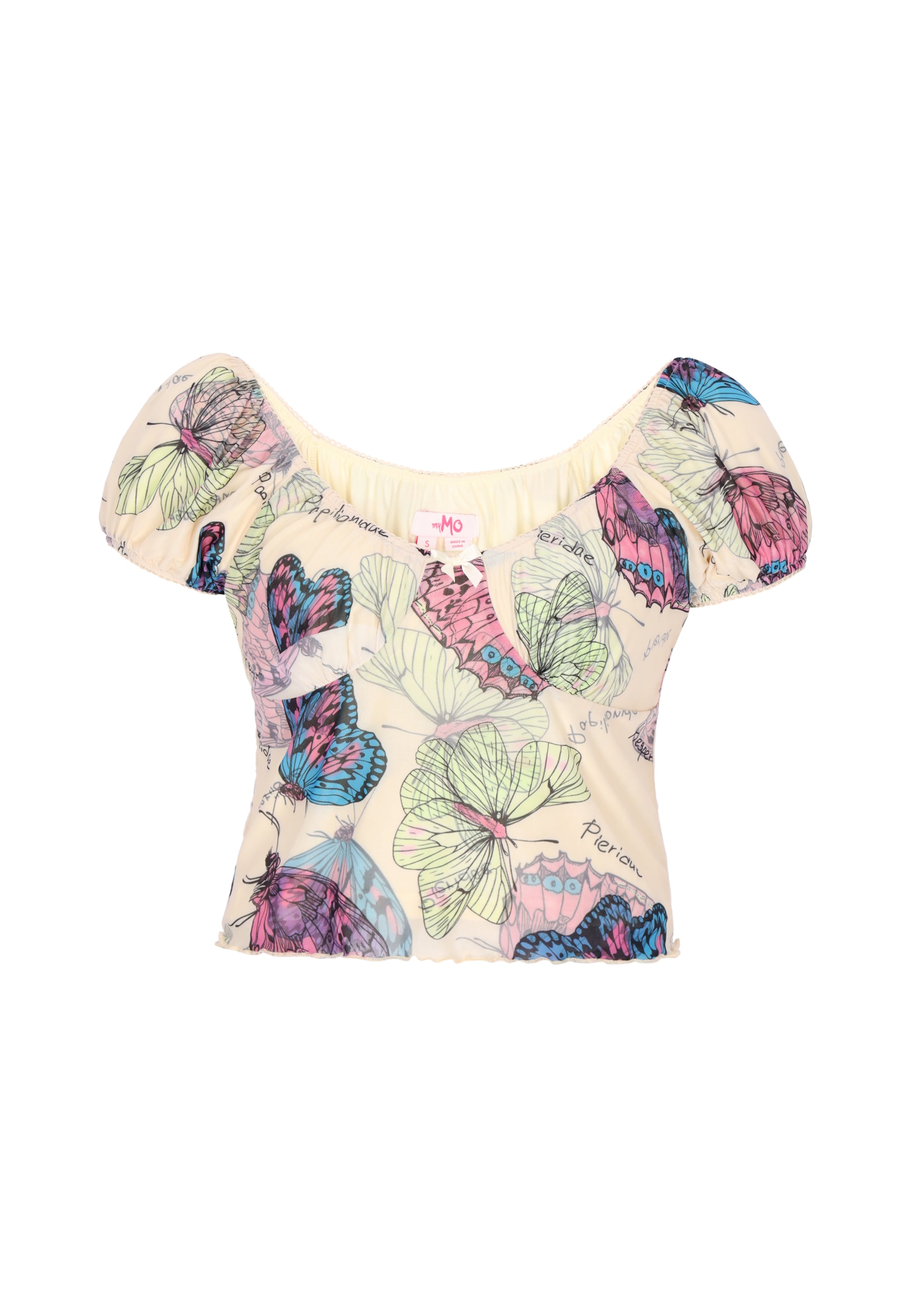 MYMO Bluse in Beige: Vorderseite