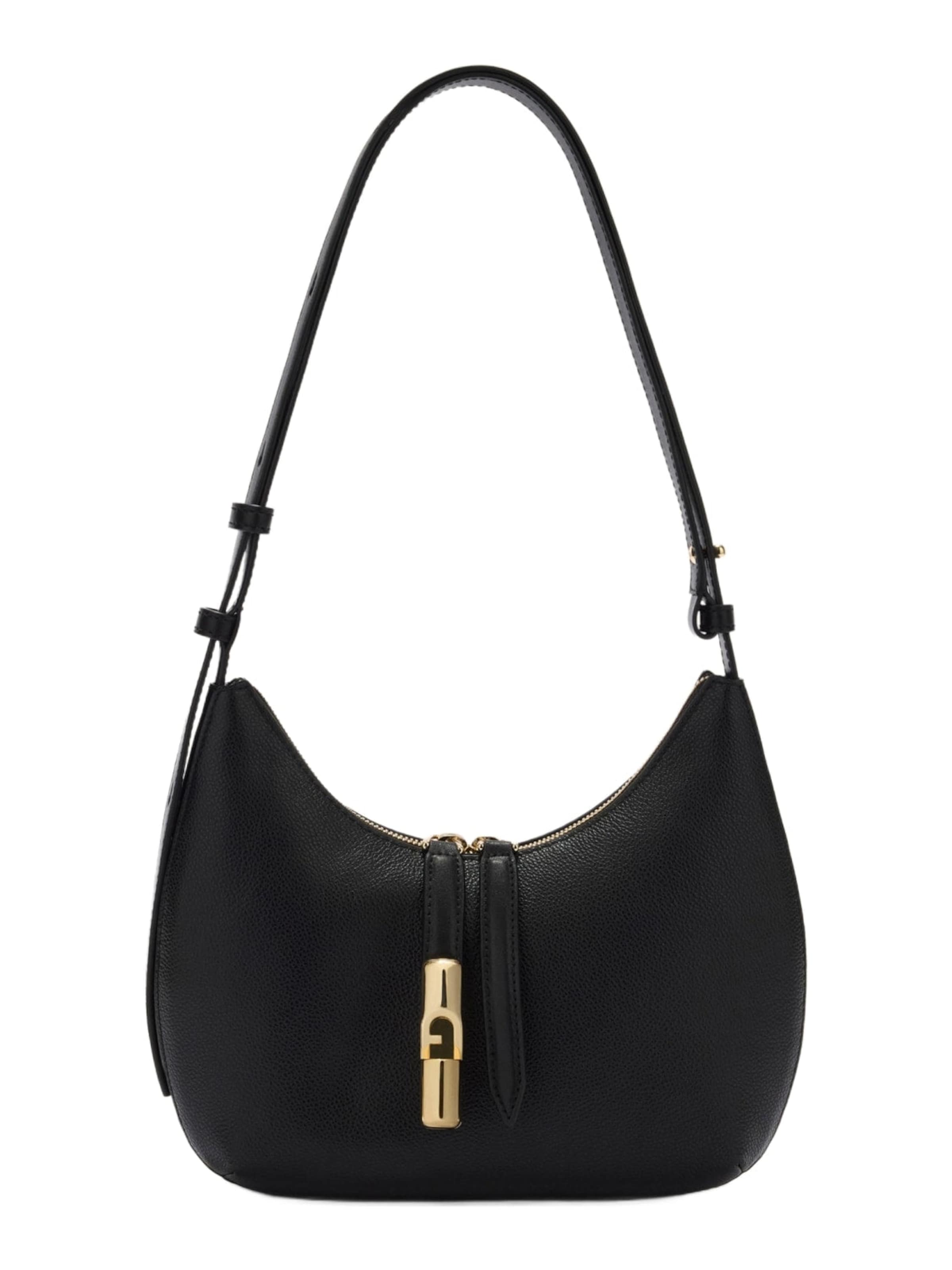 FURLA - Bolso de hombro en negro: frente