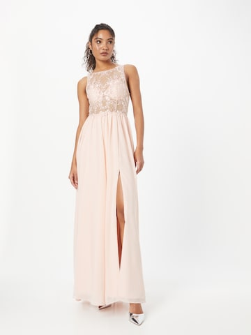 Laona Evening Dress in Pink: front