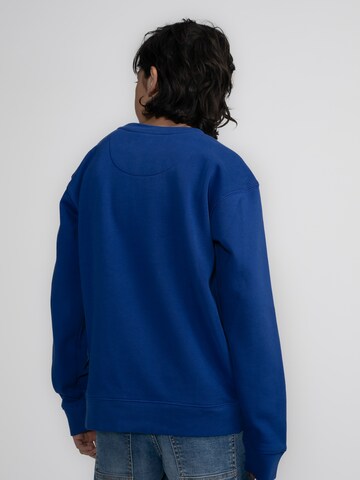 Petrol Industries Sweatshirt 'Stony River' in Blauw