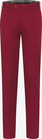 Regular Pantalon chino 'Oslo' MEYER en rouge : devant