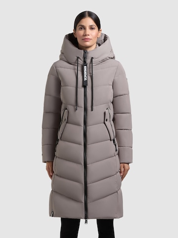 khujo Winter Coat 'Mikia3' in Grey: front
