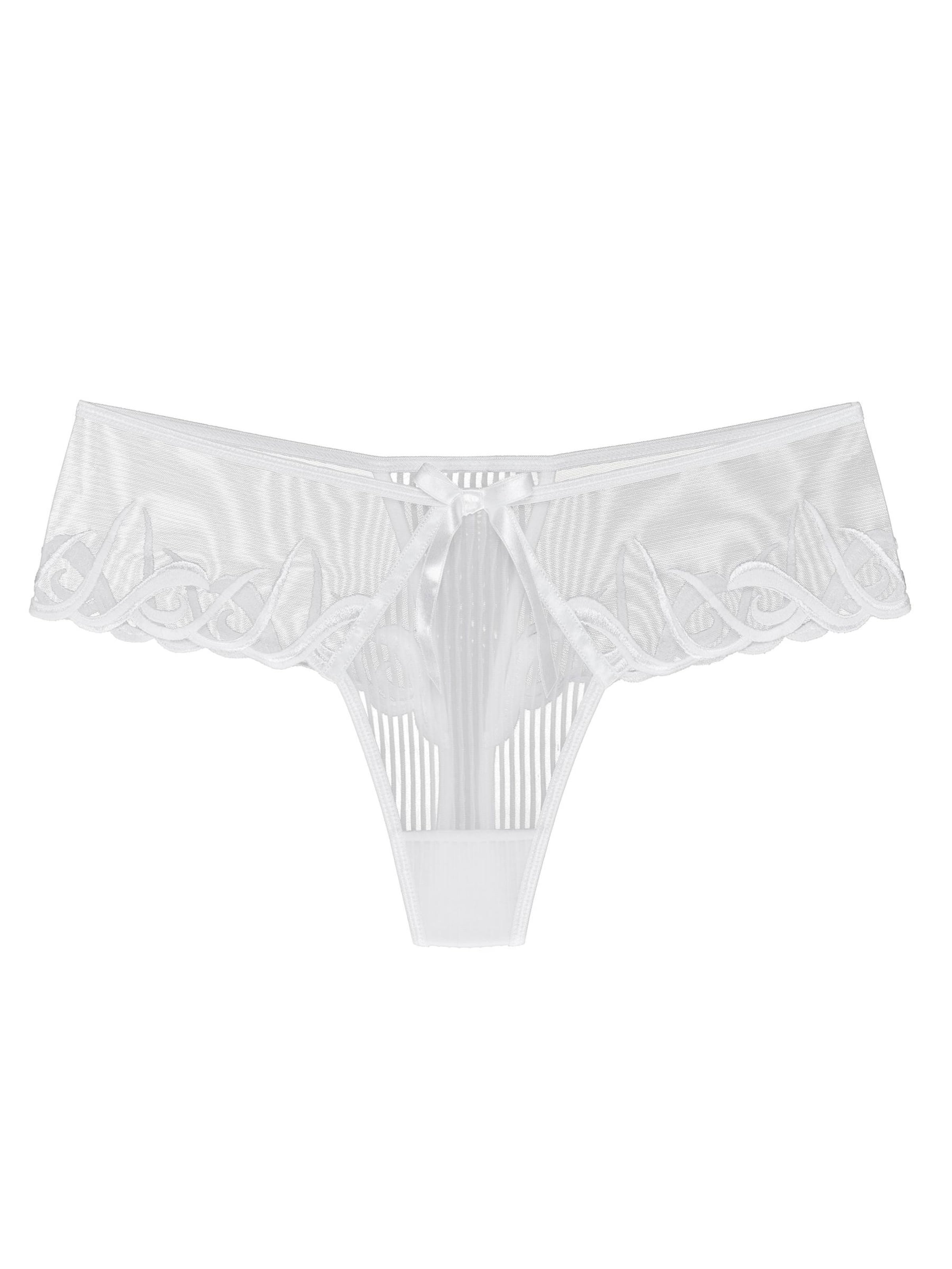 Wolbar Slip 'Makumba'‌‌‌‌‌‌‌‌‌ in Weiß: Vorderseite