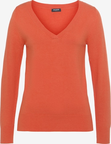 HECHTER PARIS Sweater in Orange: front