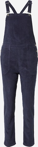 Slimfit Pantaloni con pettorina 'BACKYARD' di ROXY in blu: frontale