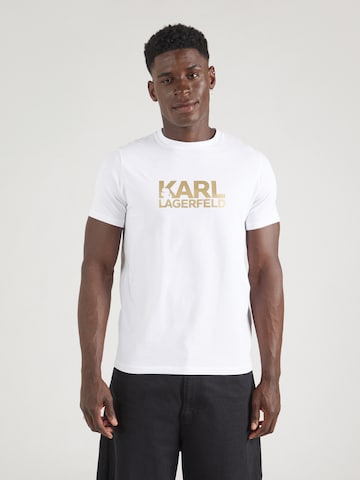 Karl Lagerfeld Shirt in Wit: voorkant