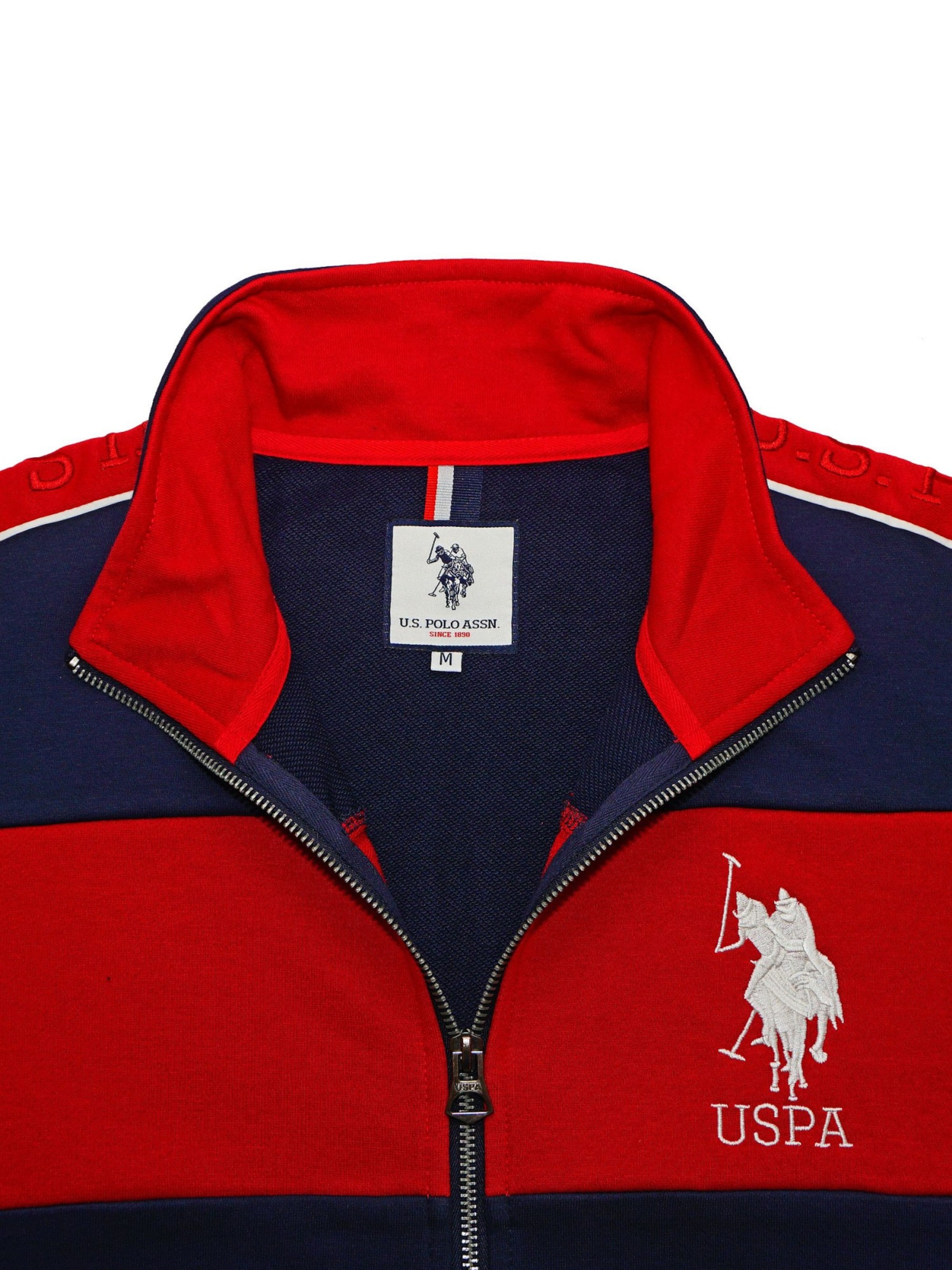 U.S. POLO ASSN. Sweat jacket 'Nels' in Blue