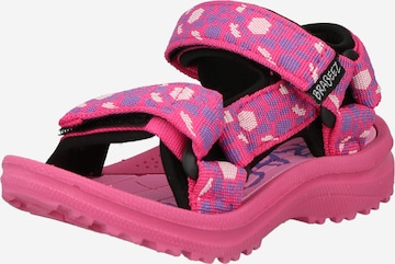 Braqeez Sandal 'Sky Sports' i rosa: framsida