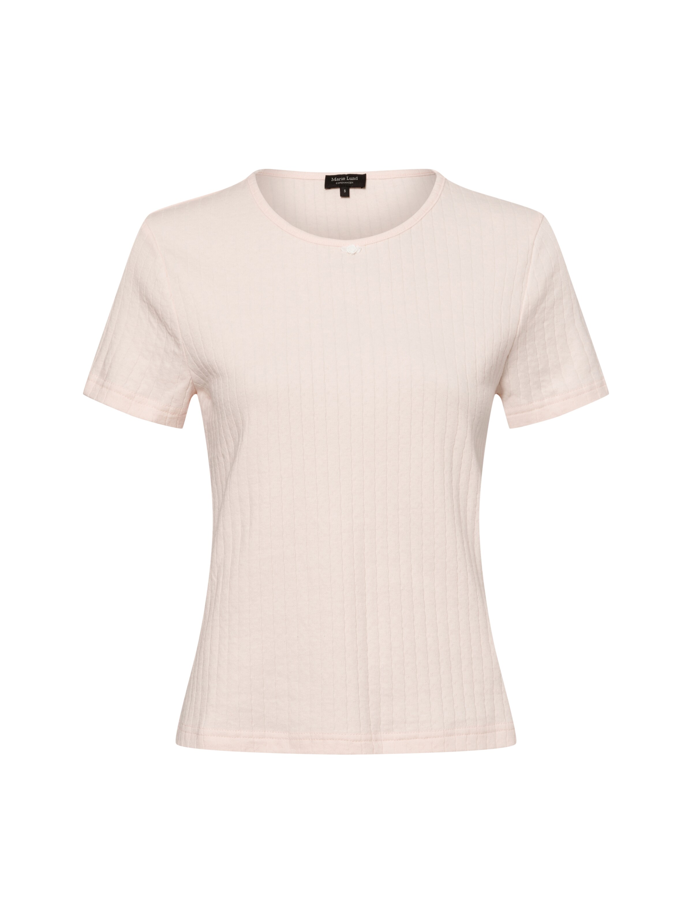 Marie Lund Strickshirt in Pink: Vorderseite