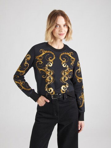 Felpa di Versace Jeans Couture in nero: frontale