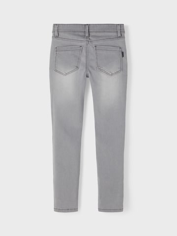 NAME IT - Slimfit Vaquero 'Silas' en gris