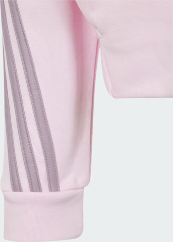 ADIDAS SPORTSWEAR Athletic Zip-Up Hoodie ' Future Icons' in Pink