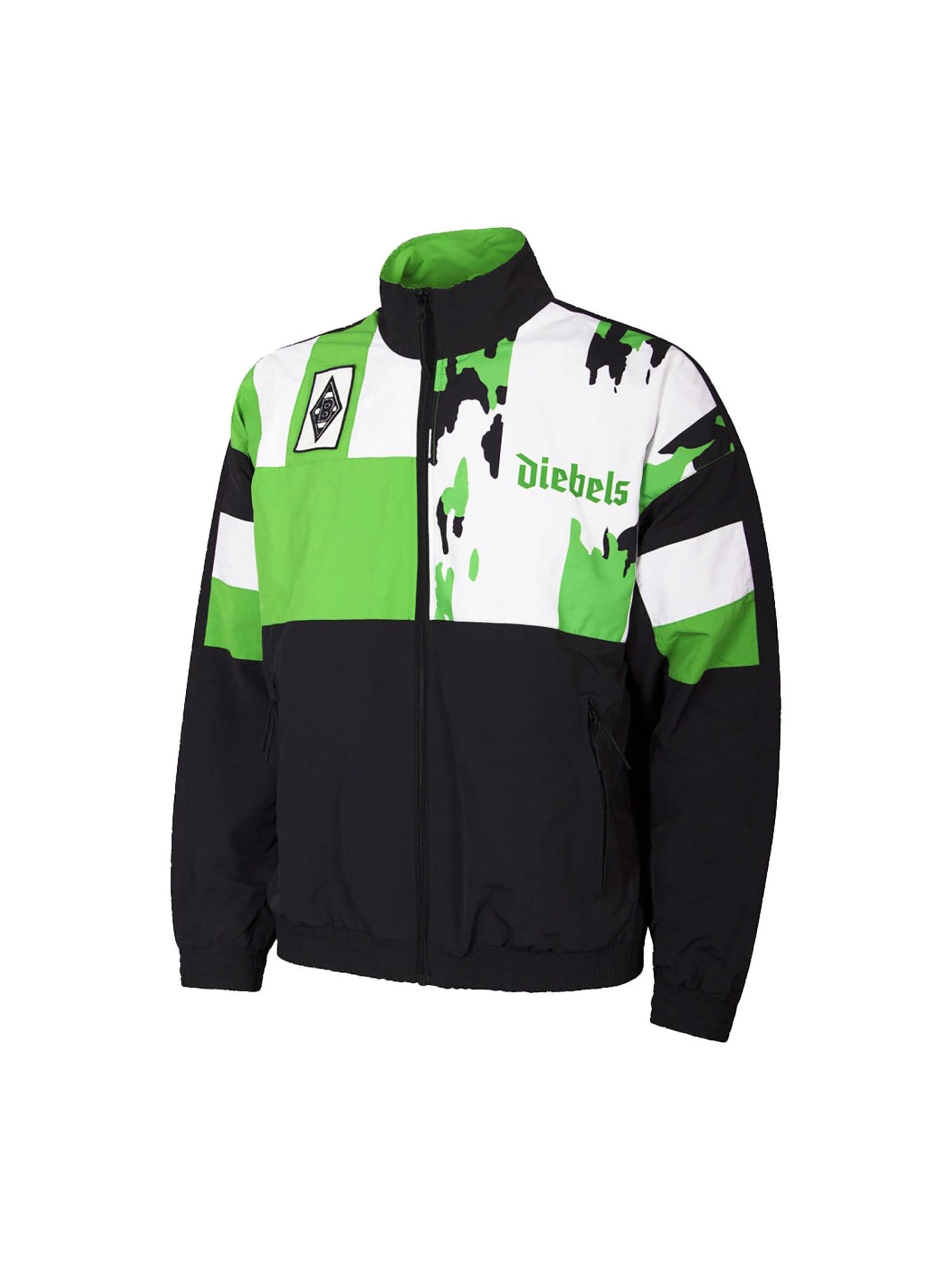 Copa Trainingsjacke 'Borussia Mönchengladbach Retro 1995'‌‌‌‌‌‌‌‌‌ in Mischfarben: Vorderseite