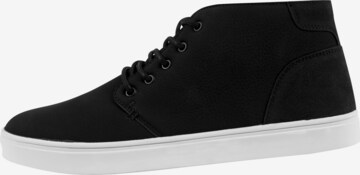 Urban Classics - Zapatos con cordón 'Hibi' en negro: frente