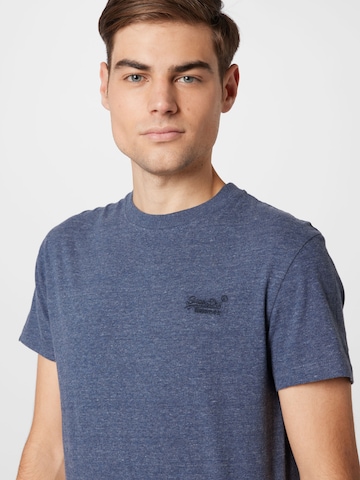 T-Shirt Superdry en bleu