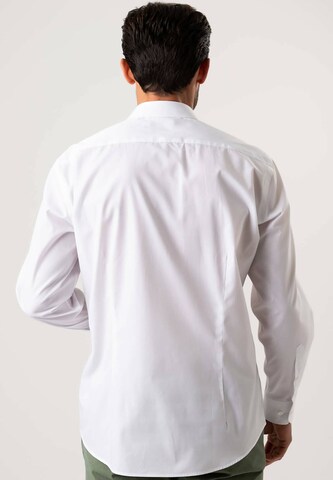 Black Label Shirt Regular Fit Businesshemd 'KENT' in Weiß